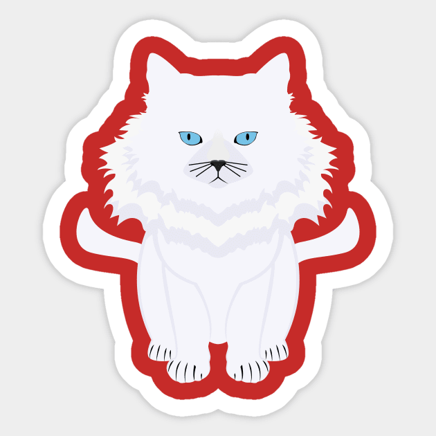 Magic Cat Sticker by jakoesart